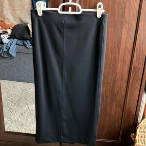 Classic Black Pencil Skirt